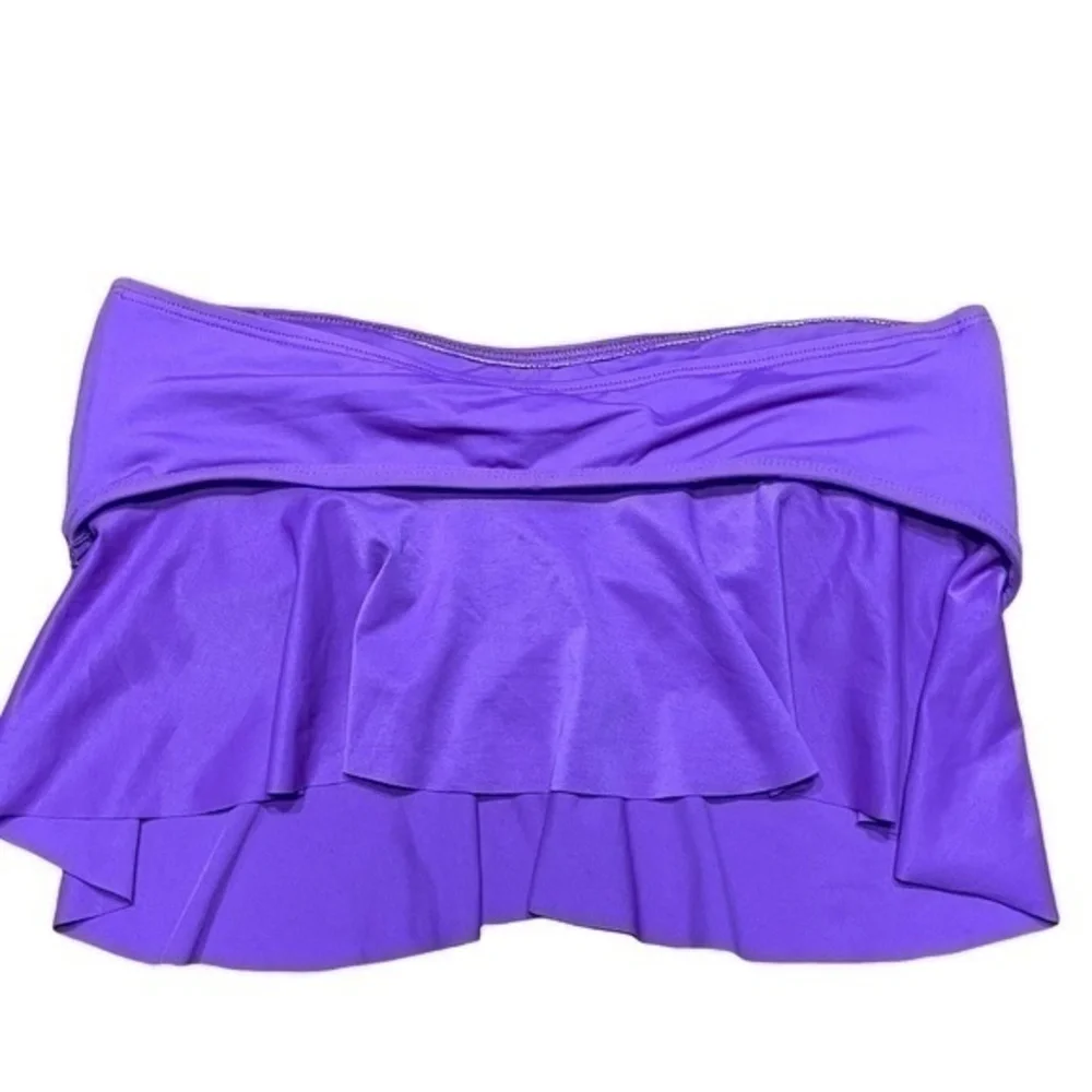 L*Space By Monica Wise Women 2 Piece Bikini Bathing Suit Strapless L NWT